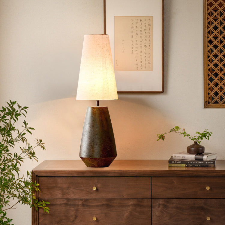 Ceramic Tapered Table Lamp - Lumpaz