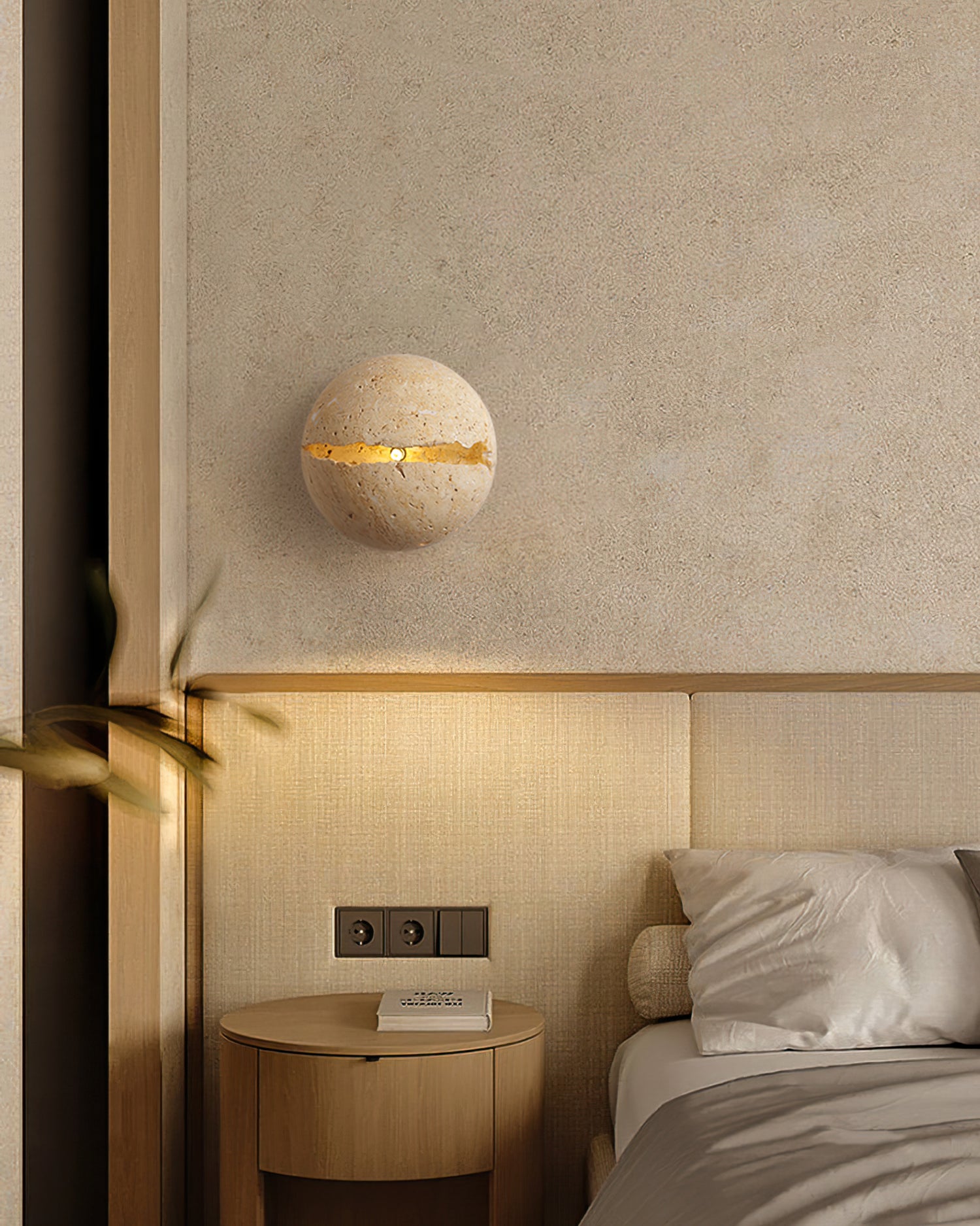 Round Crack Wall Lamp - Lumpaz
