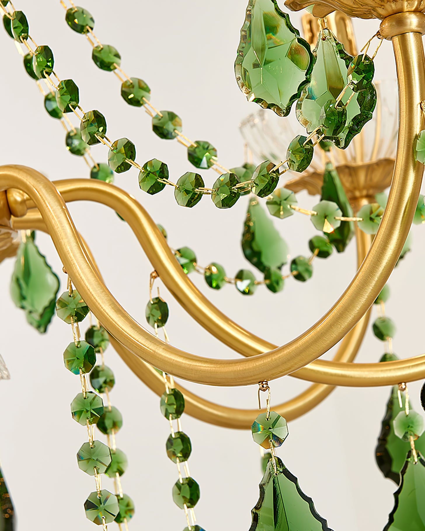 Magdalena Brass Chandelier - Lumpaz