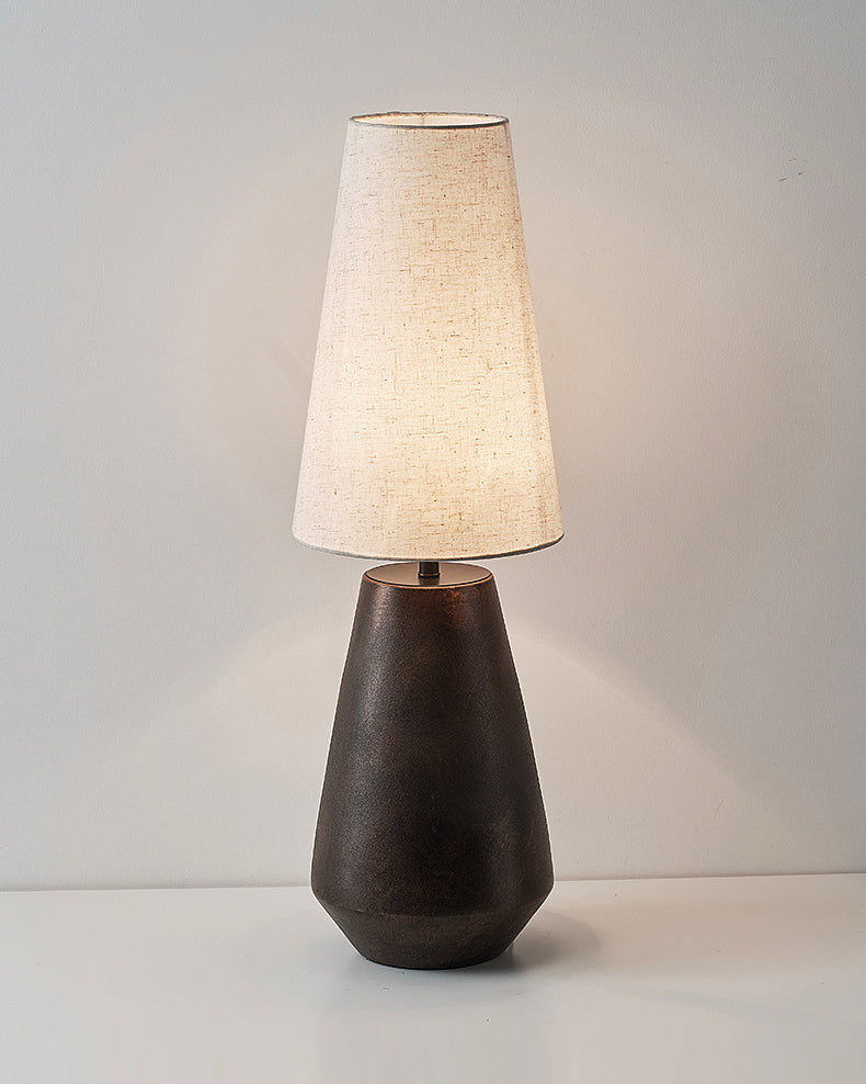Ceramic Tapered Table Lamp - Lumpaz