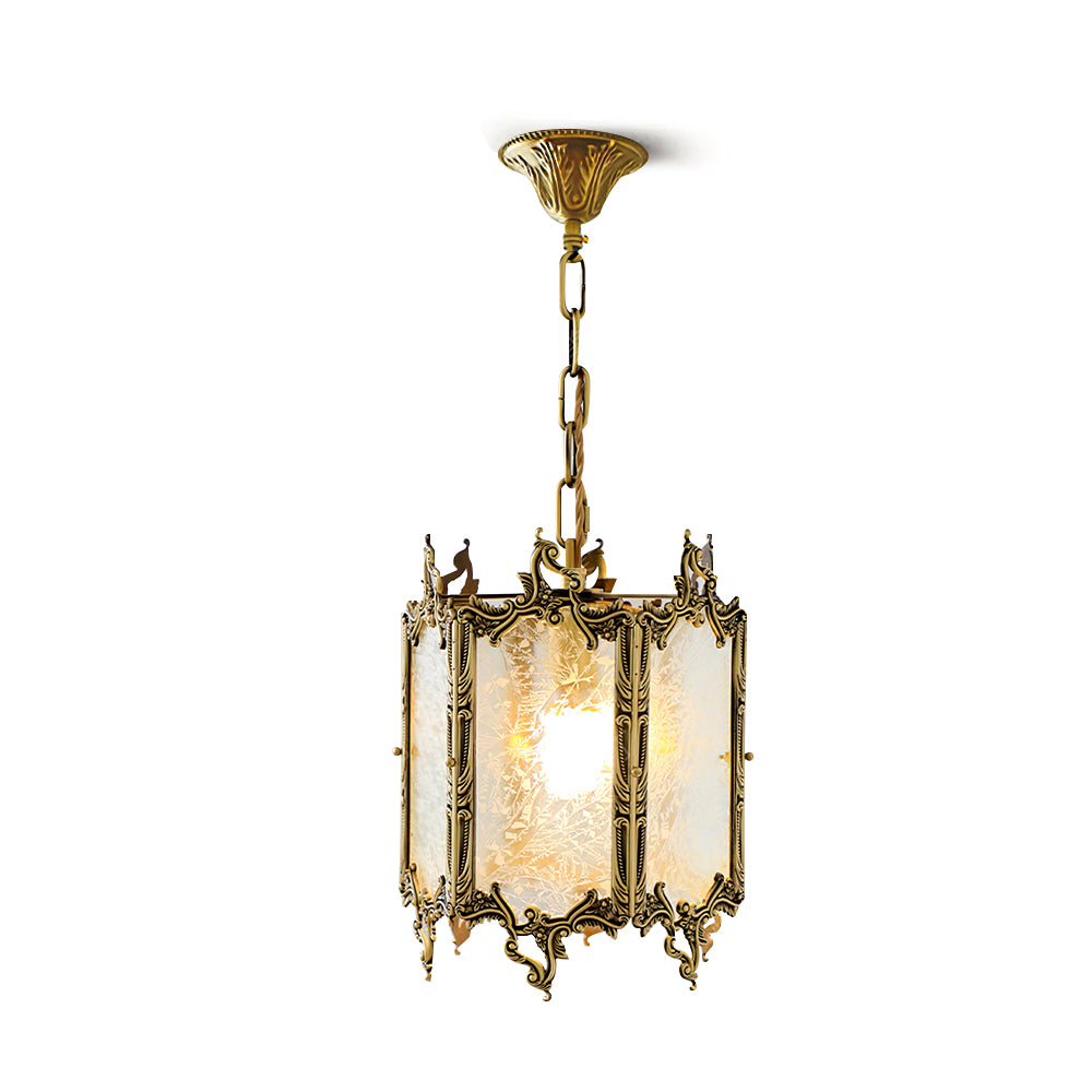 Gorgeous Brass Lantern Pendant Lamp - Lumpaz