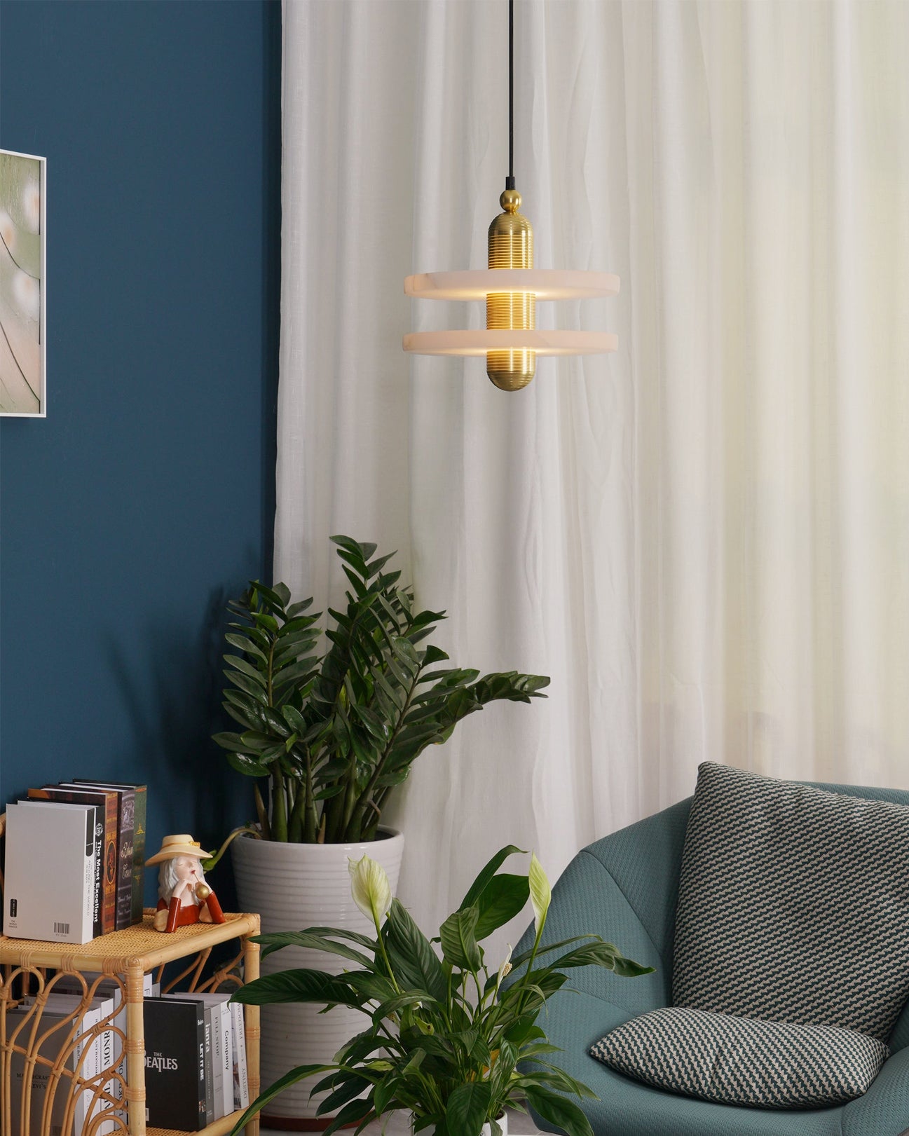 Alabaster Planes Pendant Lamp - Lumpaz