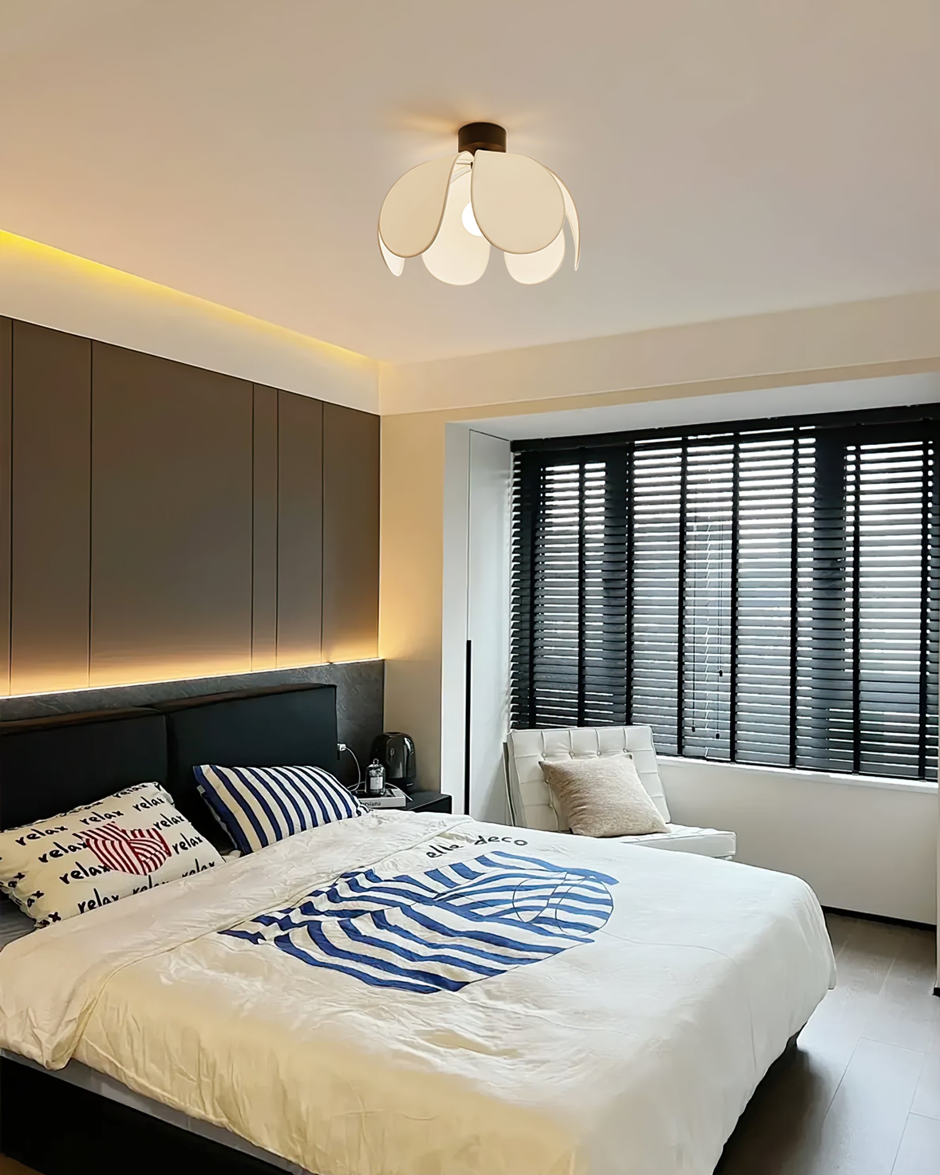 Flower Fabric Ceiling Lamp - Lumpaz