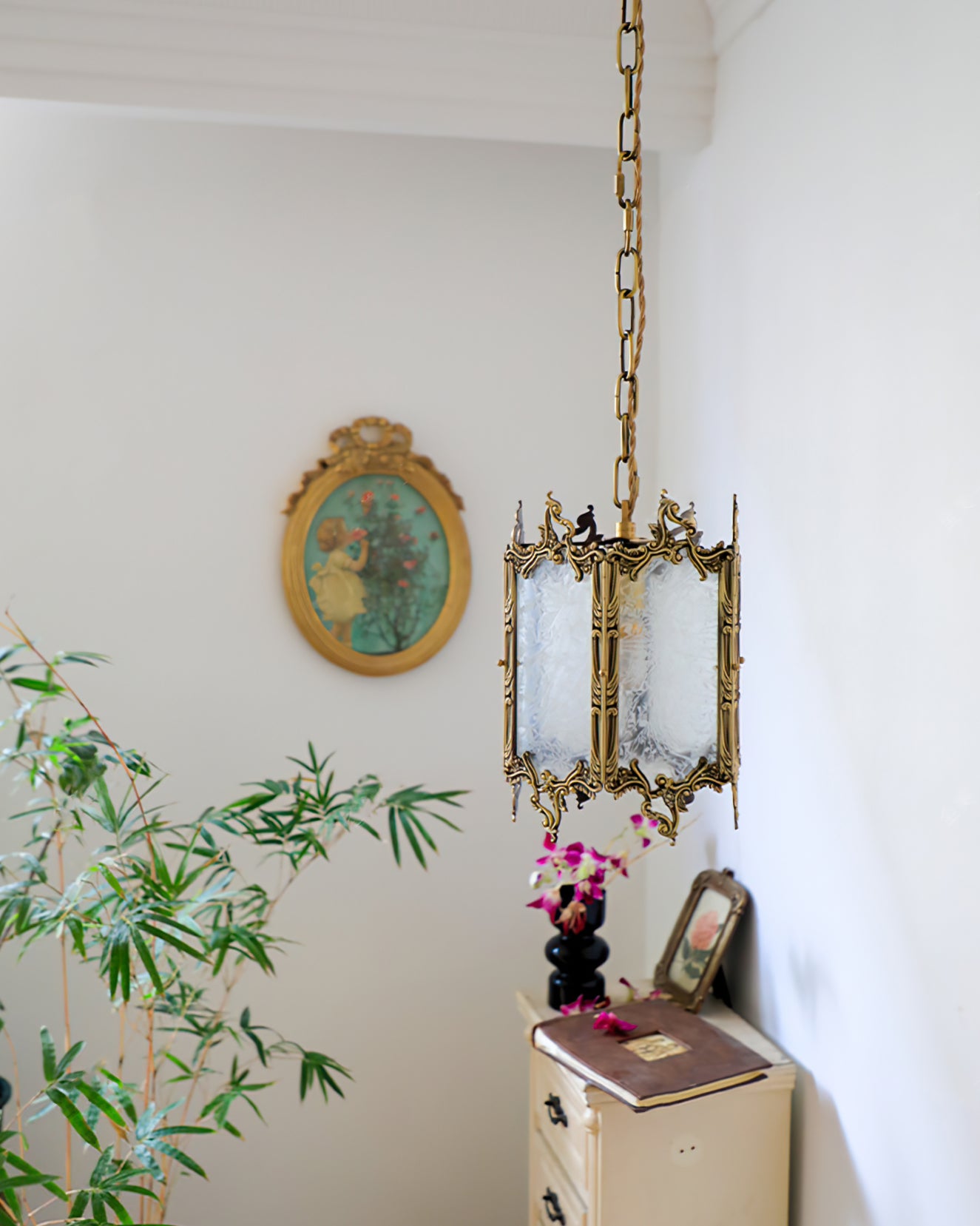 Gorgeous Brass Lantern Pendant Lamp - Lumpaz