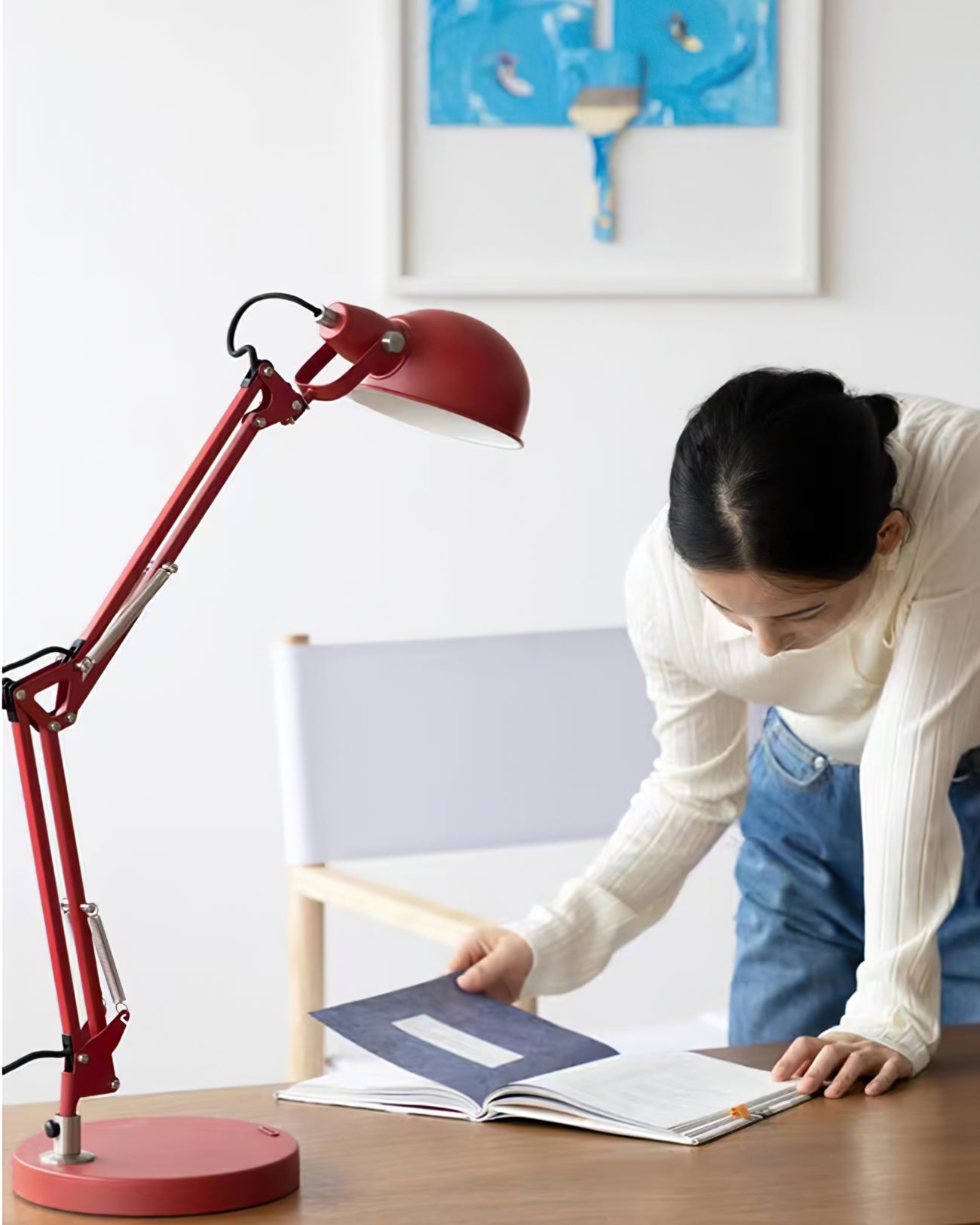 Kaiser Red Table Lamp - Lumpaz