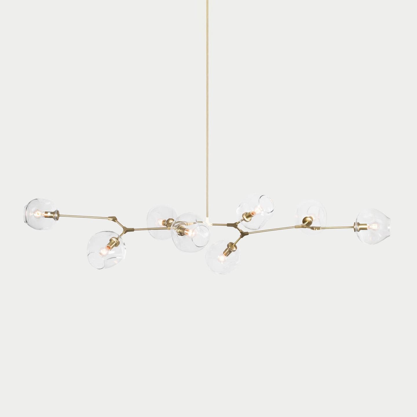 Perry Globe Horizontal Chandelier - Lumpaz