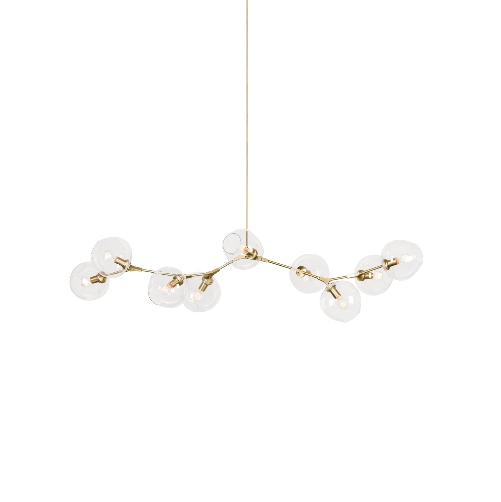 Perry Globe Horizontal Chandelier - Lumpaz