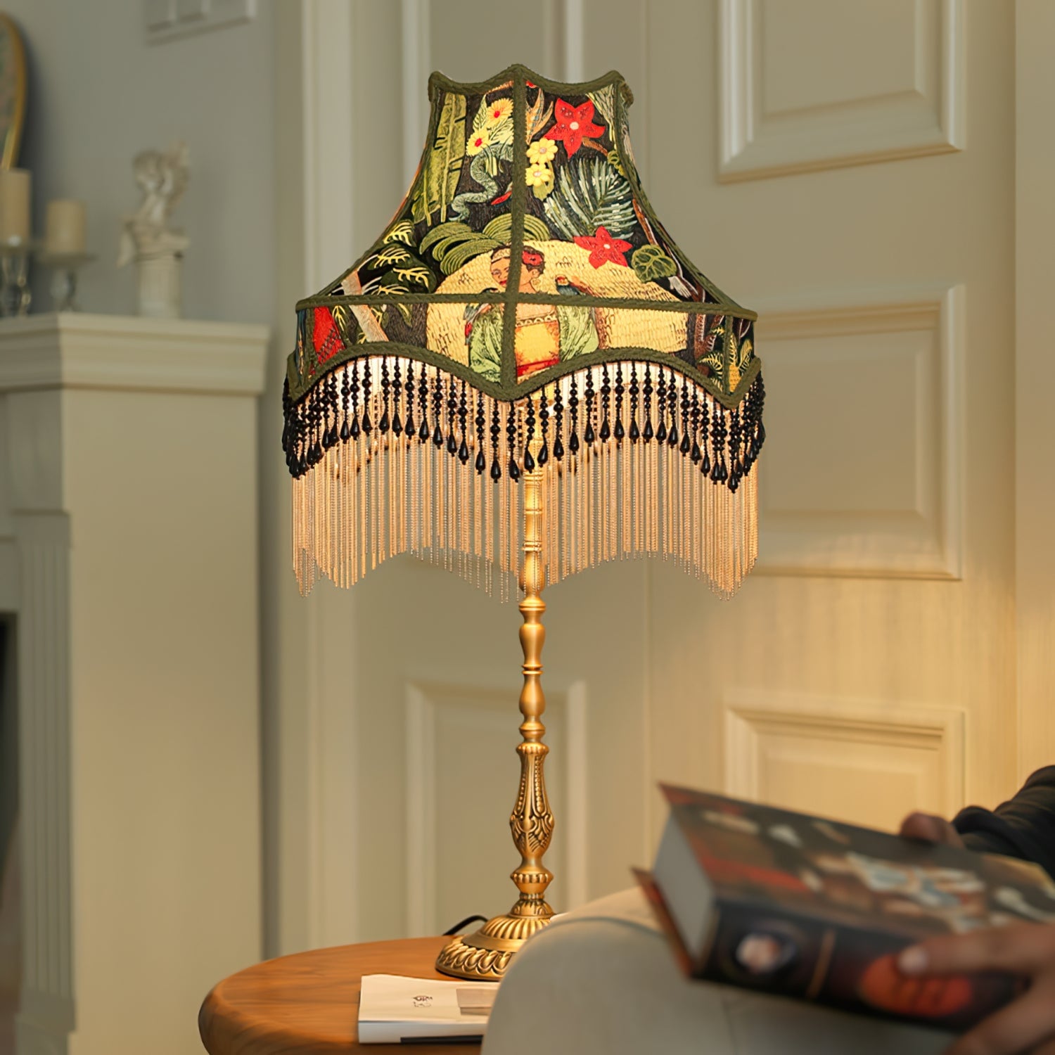 Retro Peony Table Light - Lumpaz
