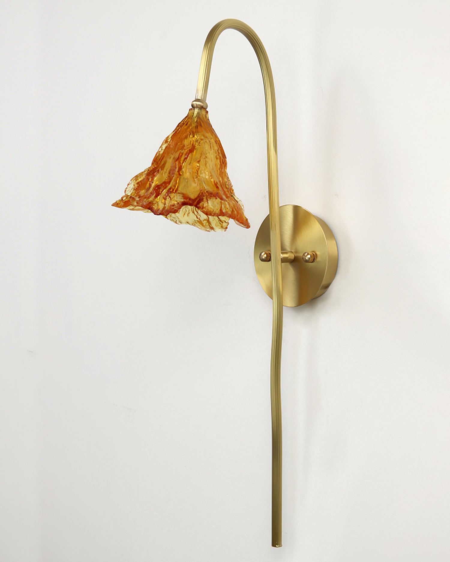 Lotus Amber Wall Lamp - Lumpaz