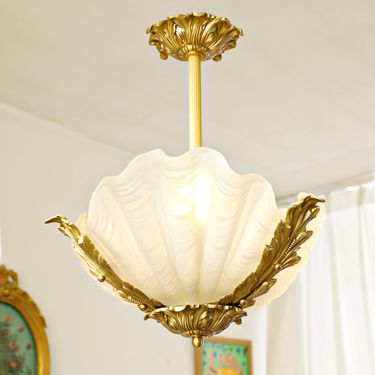 Fazzo Shell Chandelier - Lumpaz
