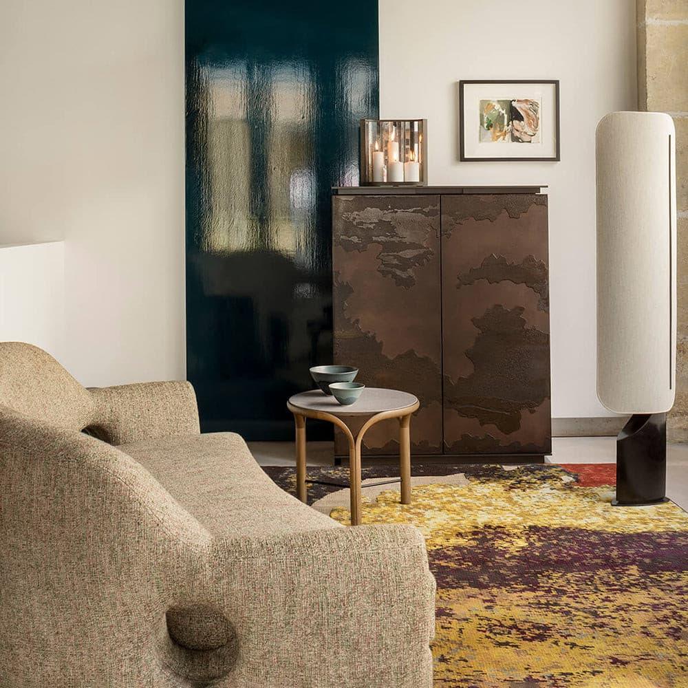Barrier Linen Floor Lamp - Lumpaz