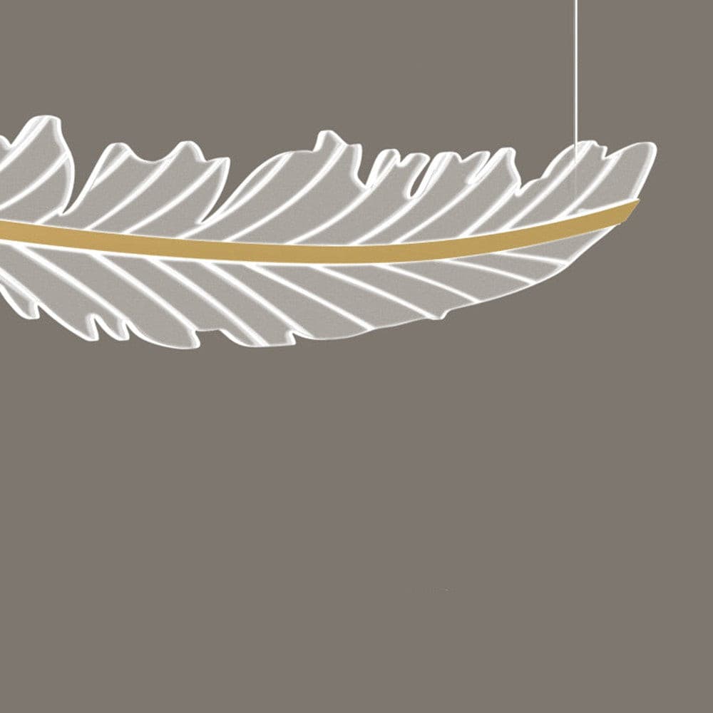 Modern Leaf Shaped Chandelier - Lumpaz