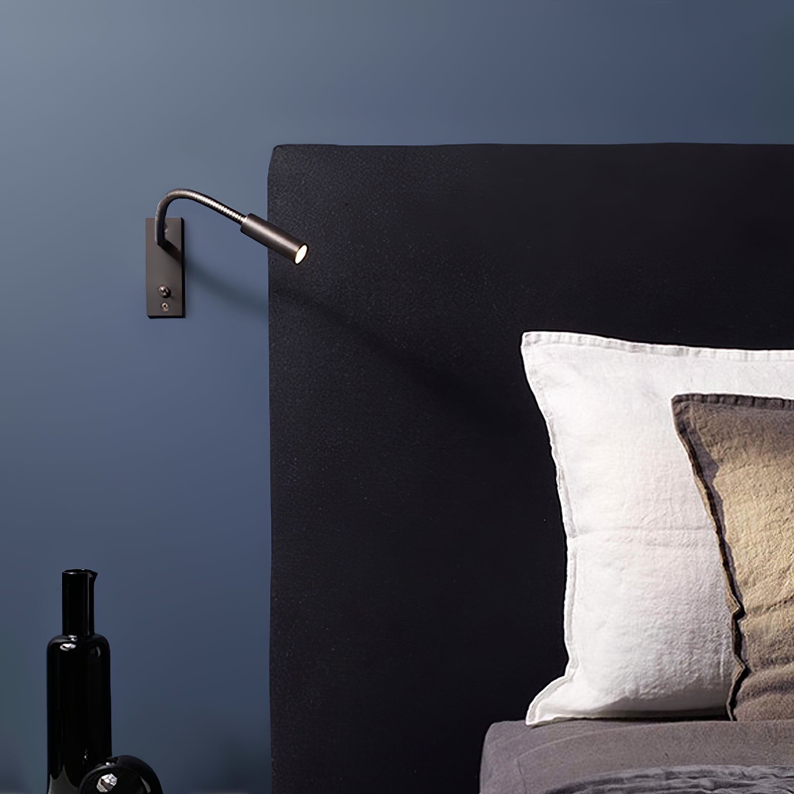 LED Bedroom Art Deco Wall Light - Lumpaz