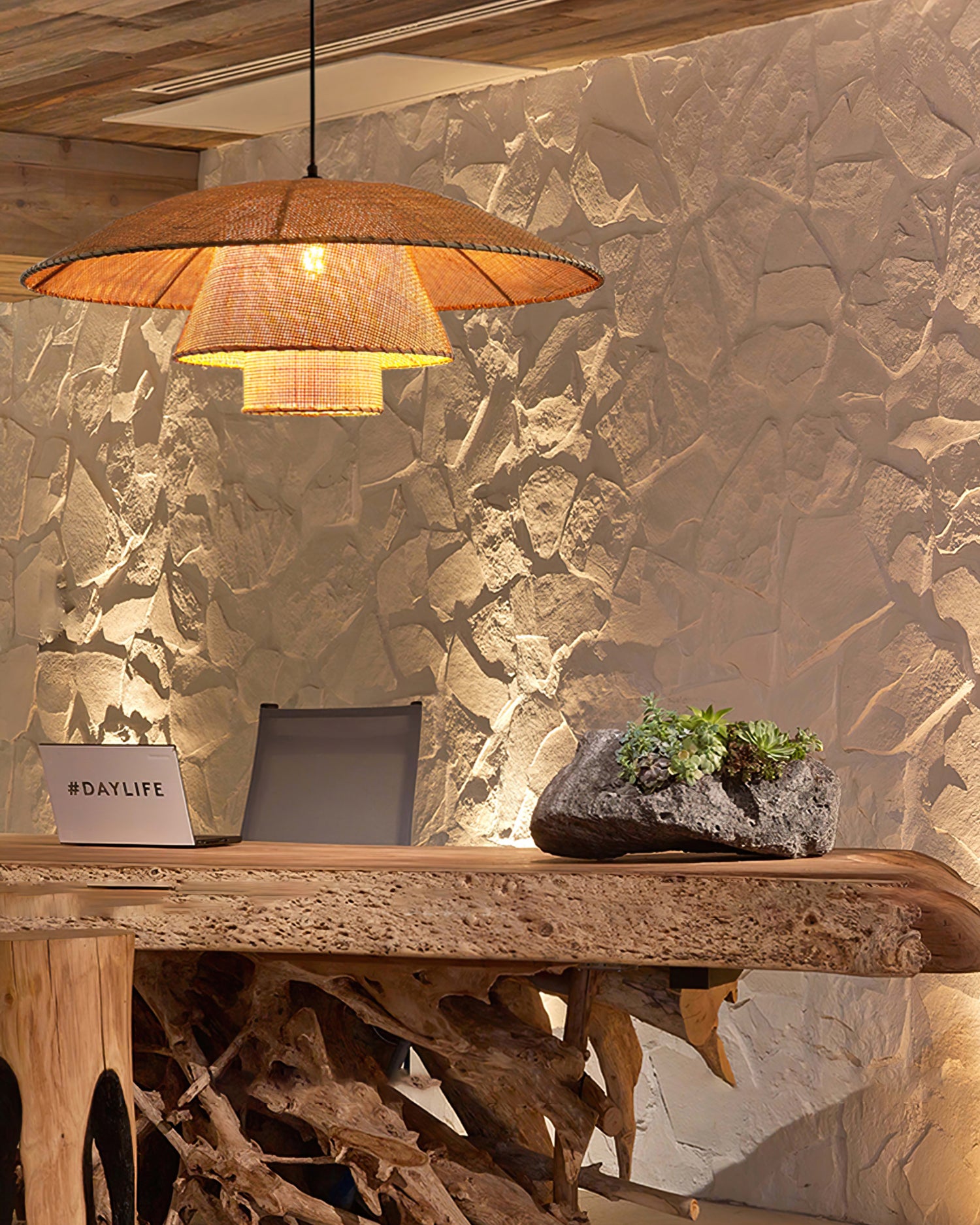 Lola Ratten Pendant Lamp - Lumpaz