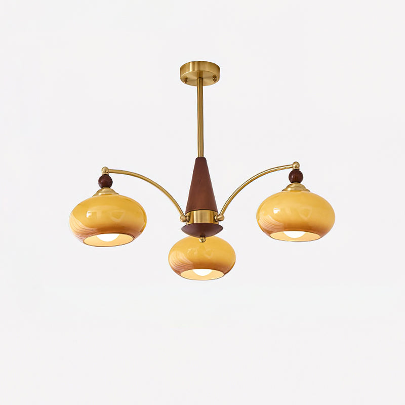 Tillary Wood Chandelier - Lumpaz