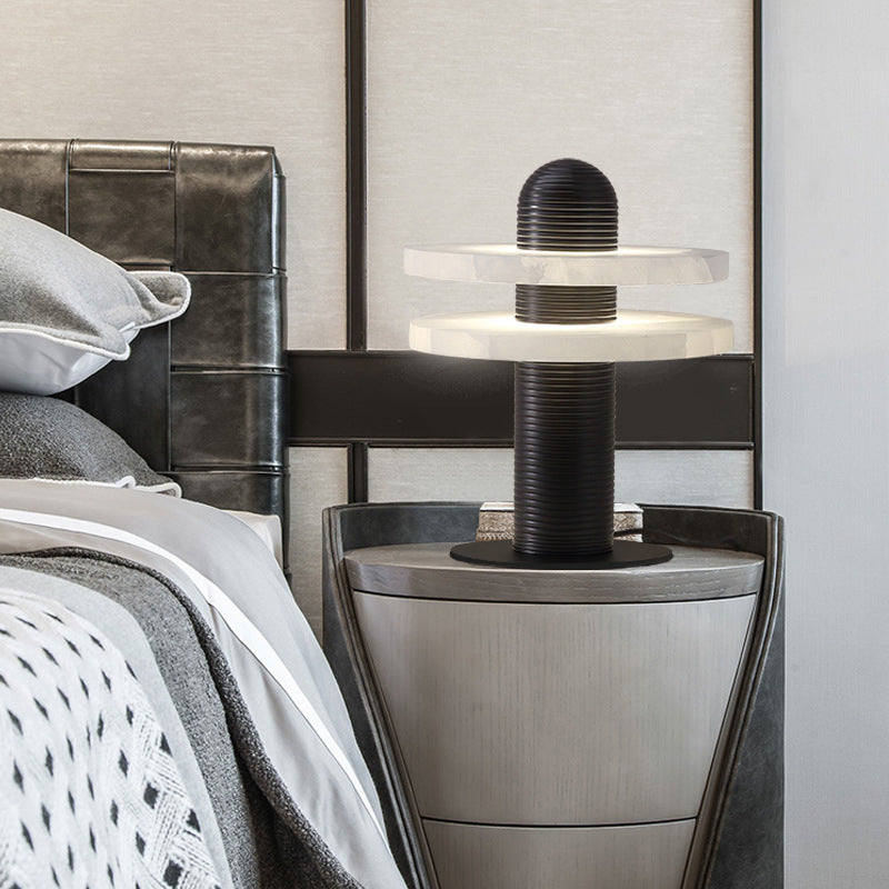 Alabaster Planes Table Lamp - Lumpaz