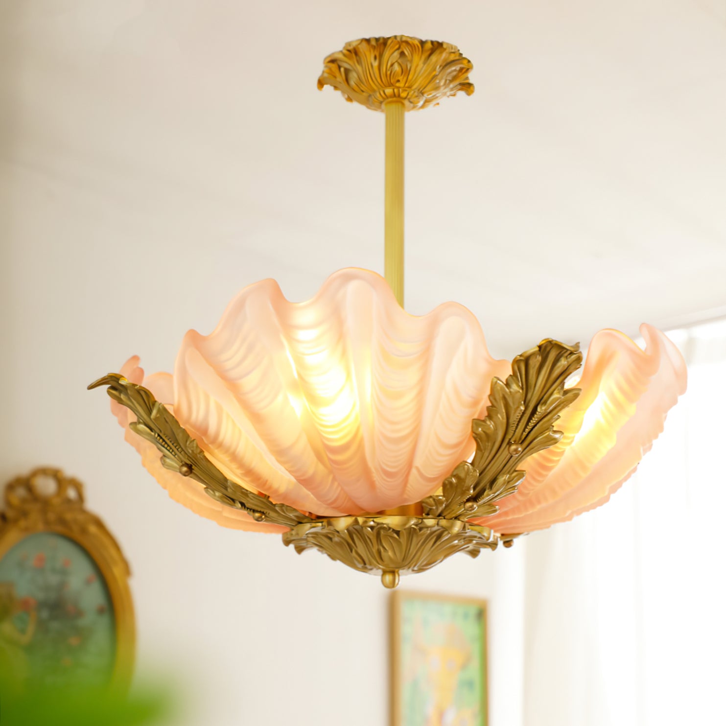 Fazzo Shell Chandelier - Lumpaz