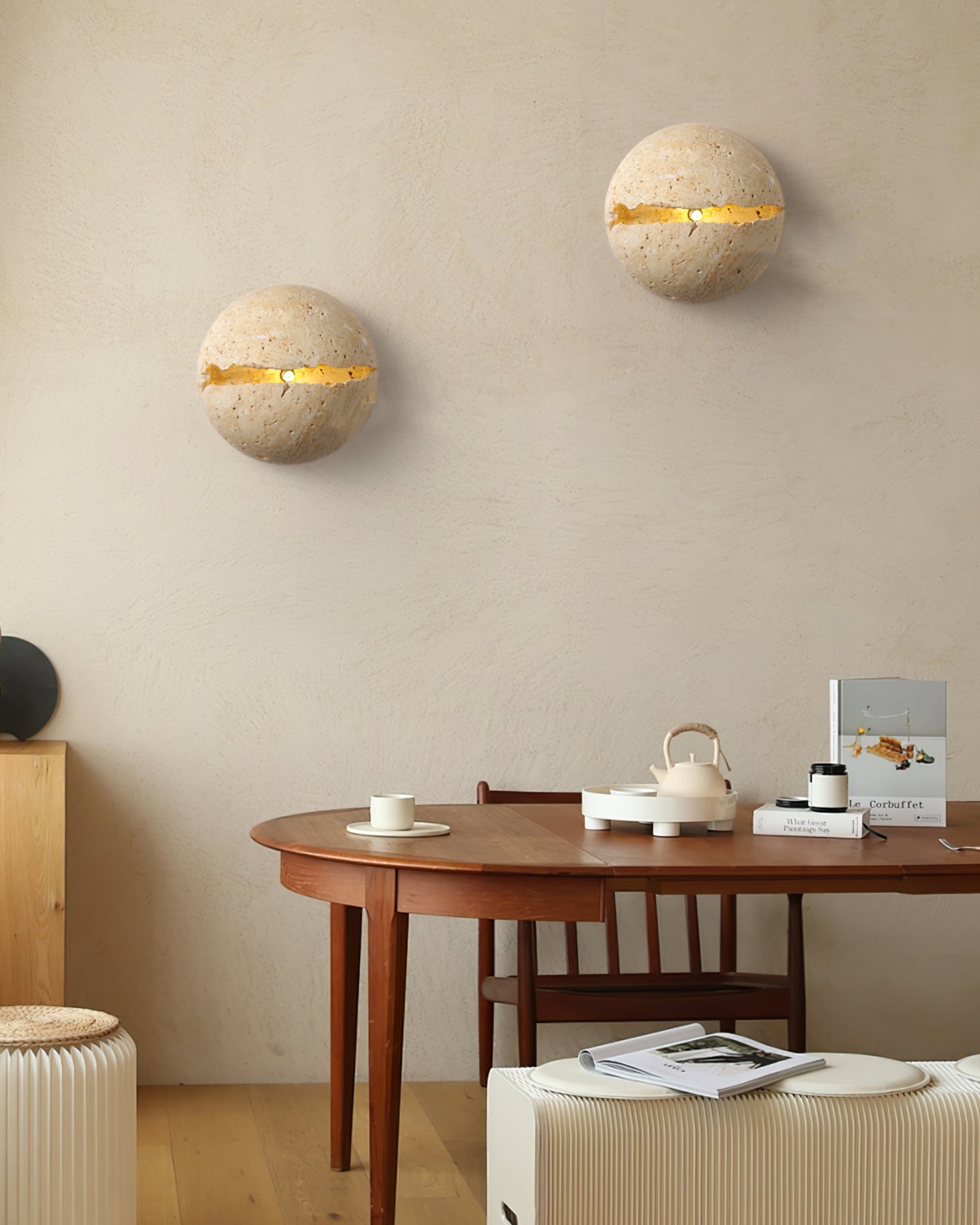 Round Crack Wall Lamp - Lumpaz