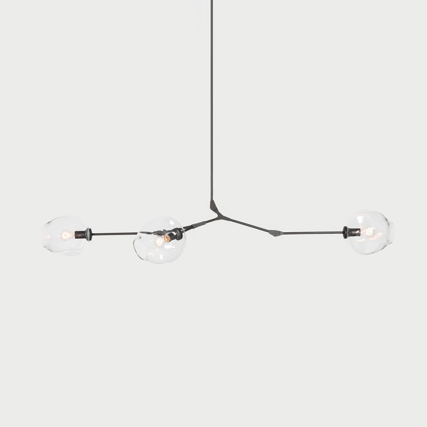 Perry Globe Horizontal Chandelier - Lumpaz