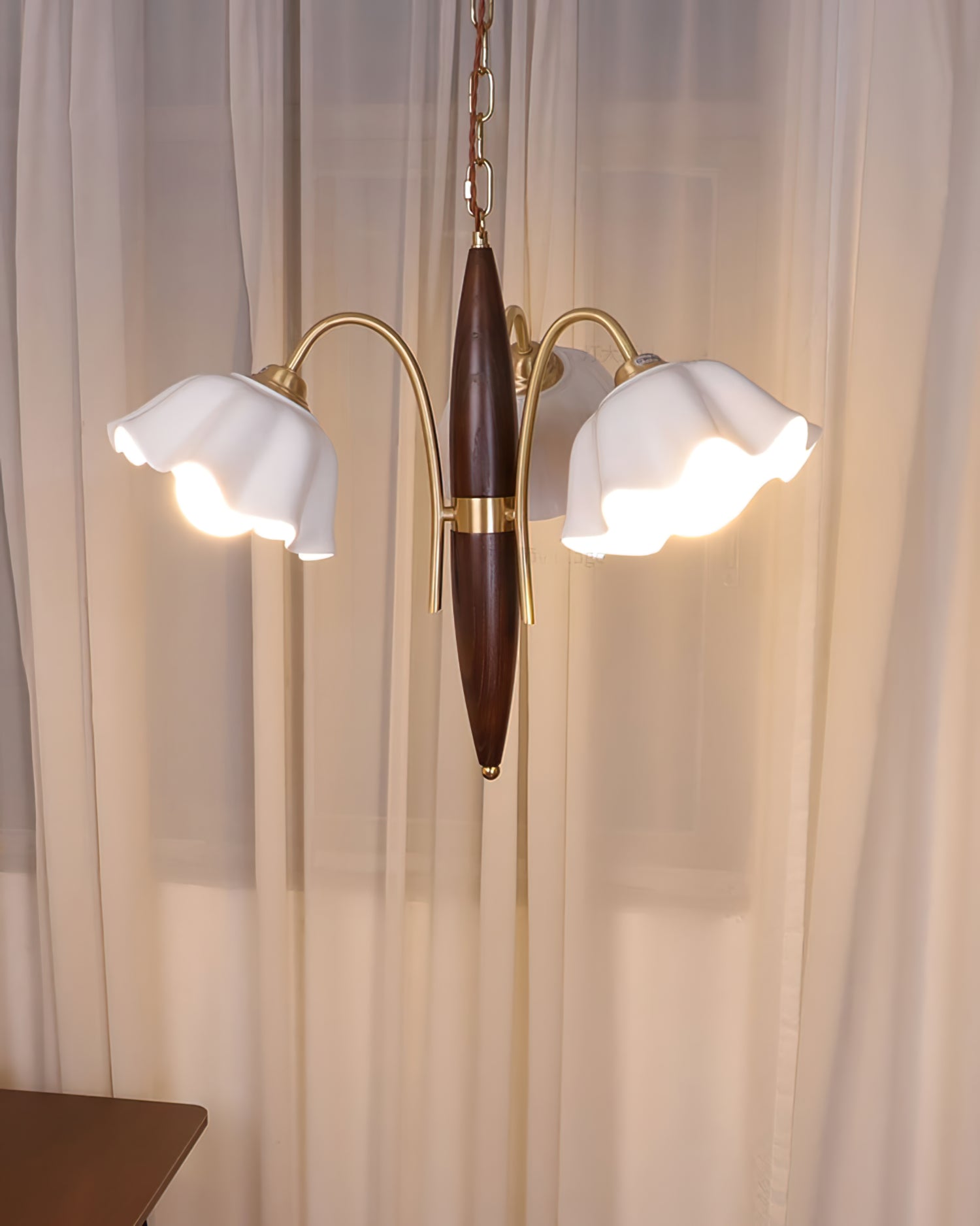 Olina Flower Ceramics Chandelier - Lumpaz