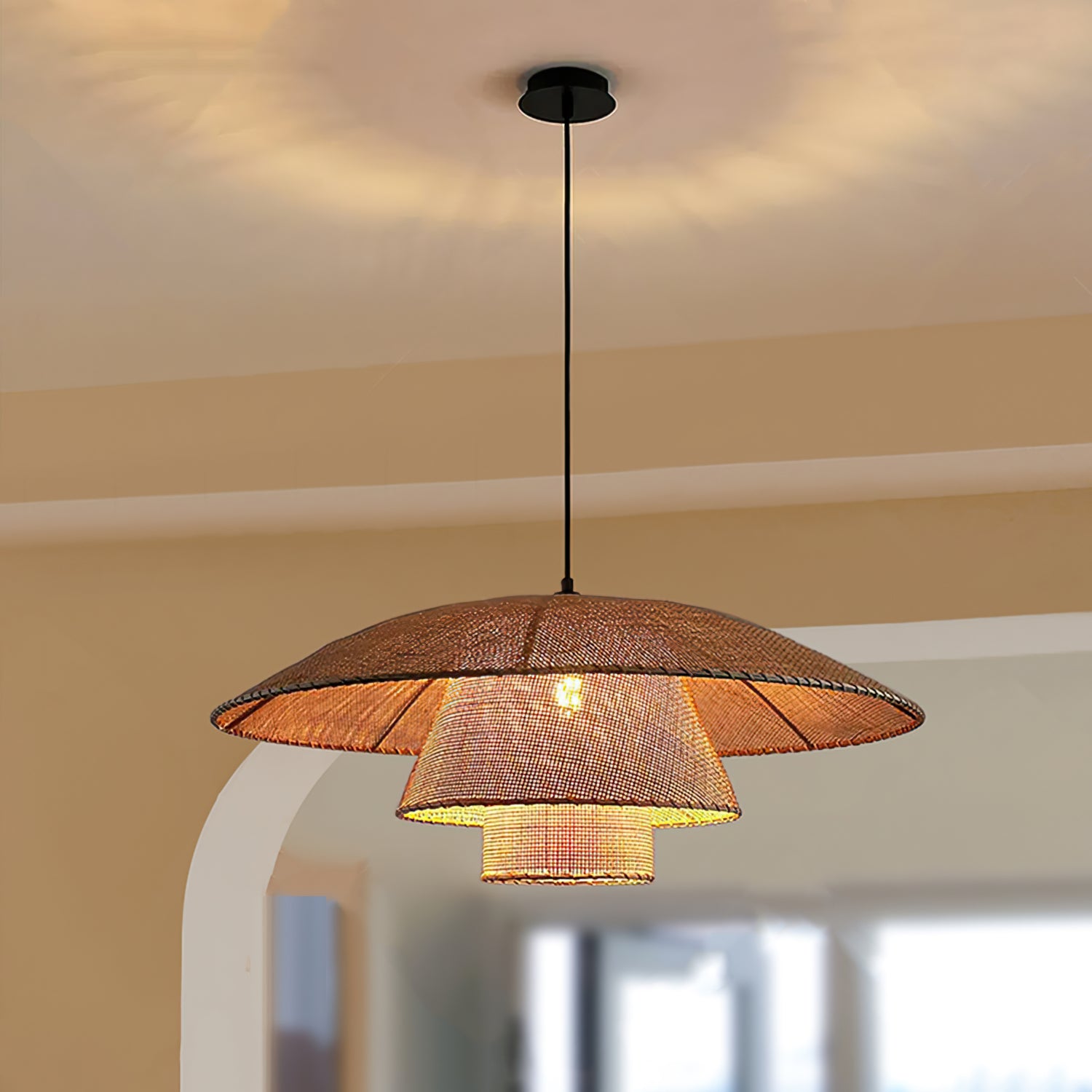 Lola Ratten Pendant Lamp - Lumpaz