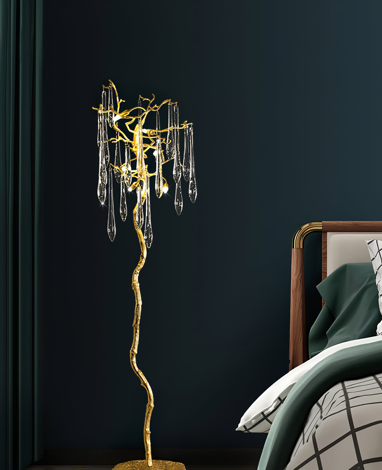 Aqua Babylonica Floor Lamp - Lumpaz