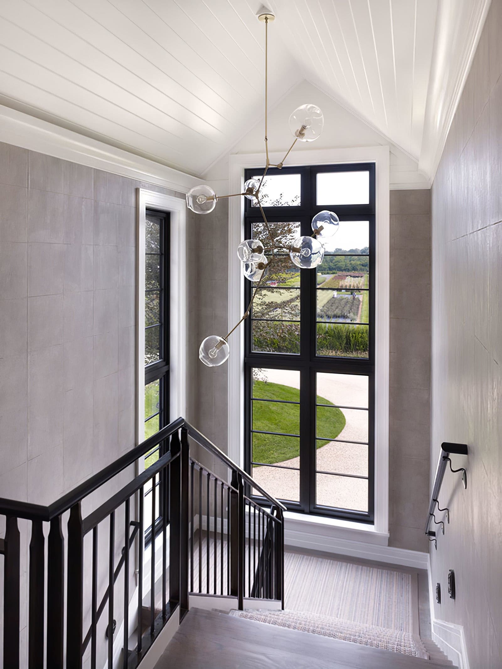 Perry Globe Vertical Chandelier - Lumpaz