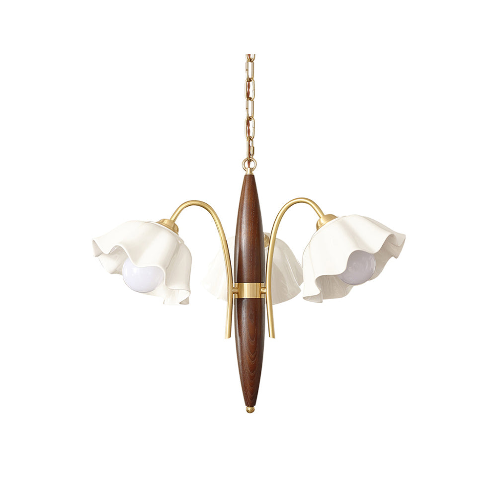 Olina Flower Ceramics Chandelier - Lumpaz