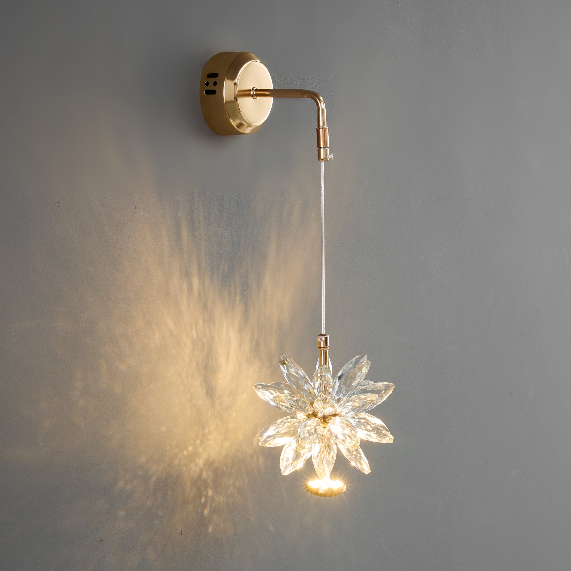 Glam Flower Wall Lamp - Lumpaz