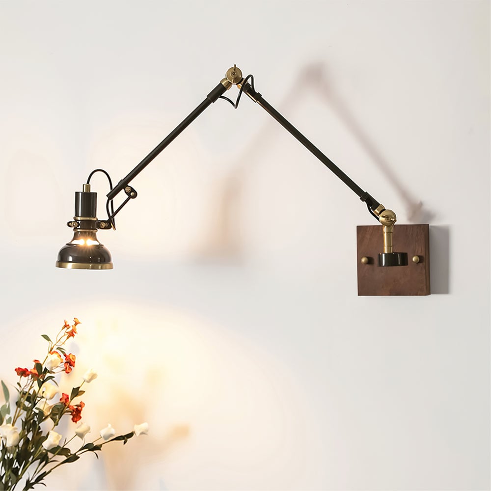 Kane Swing Arm Wall Lamp - Lumpaz