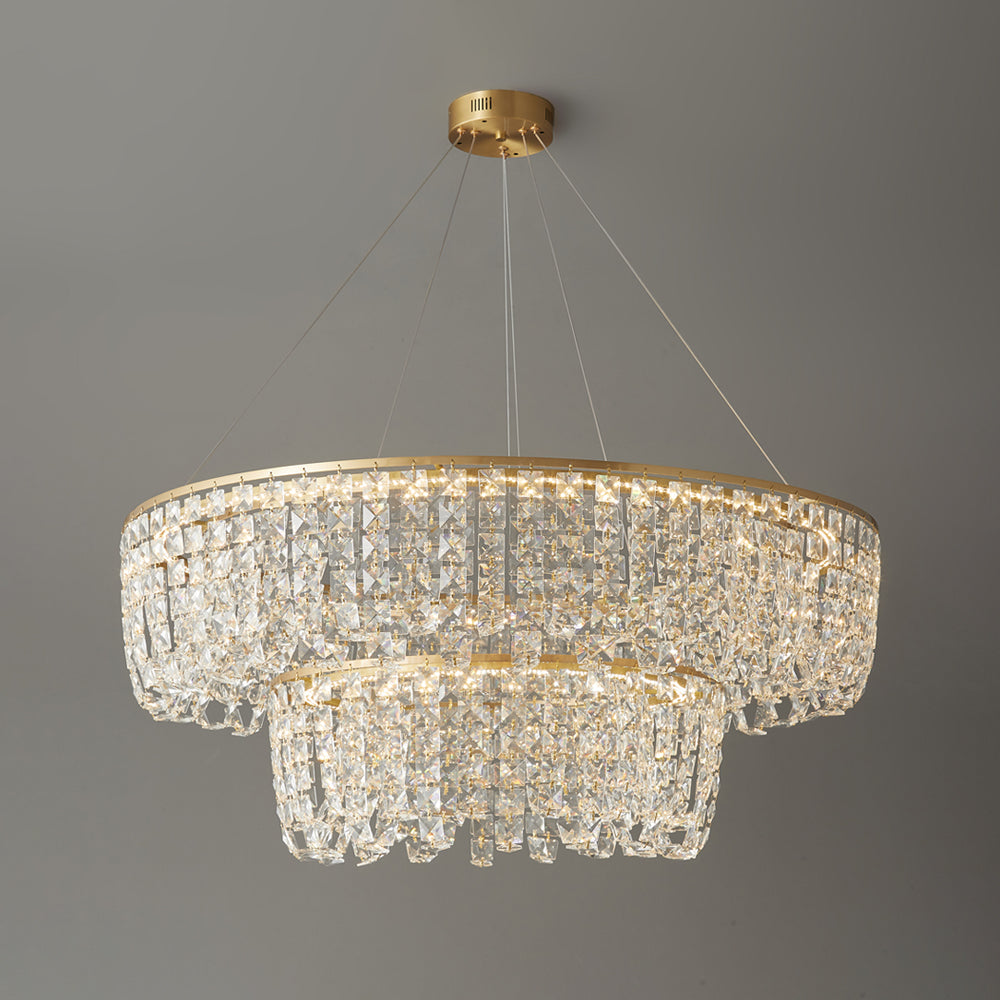 Emory Brass Chandelier - Lumpaz