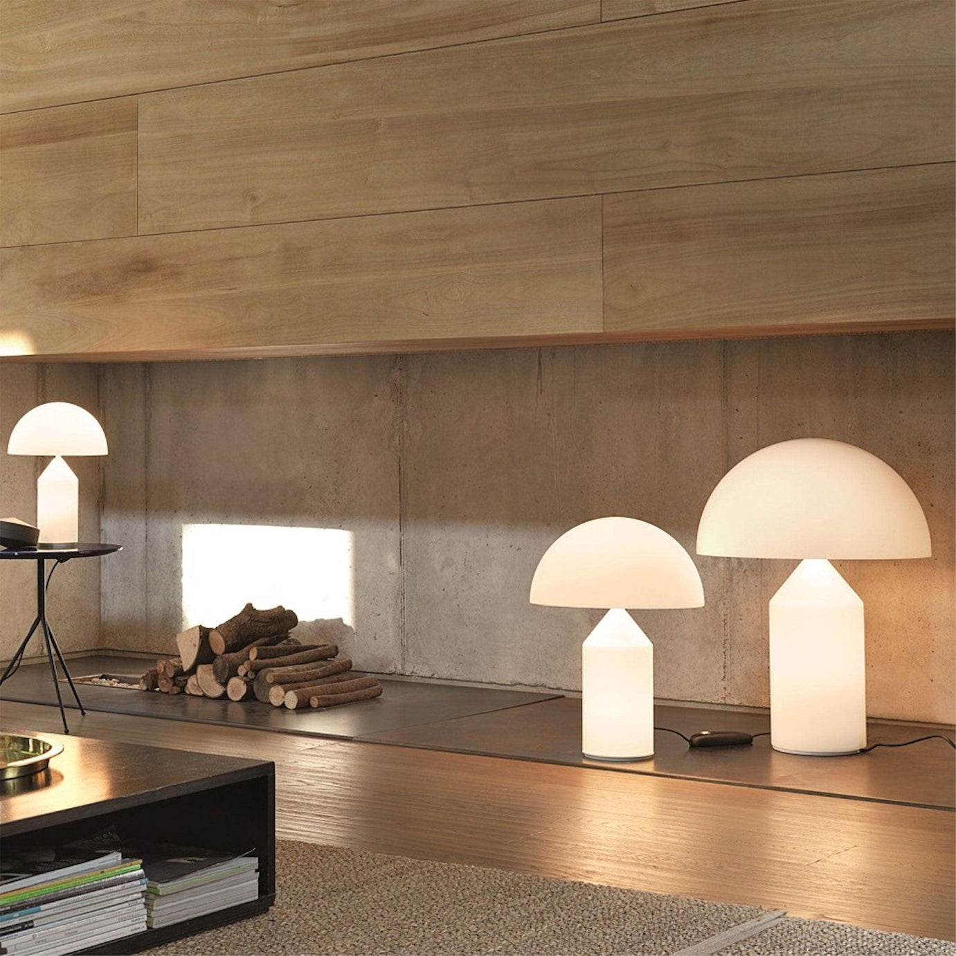 Atollo Glass Table Lamp - Lumpaz