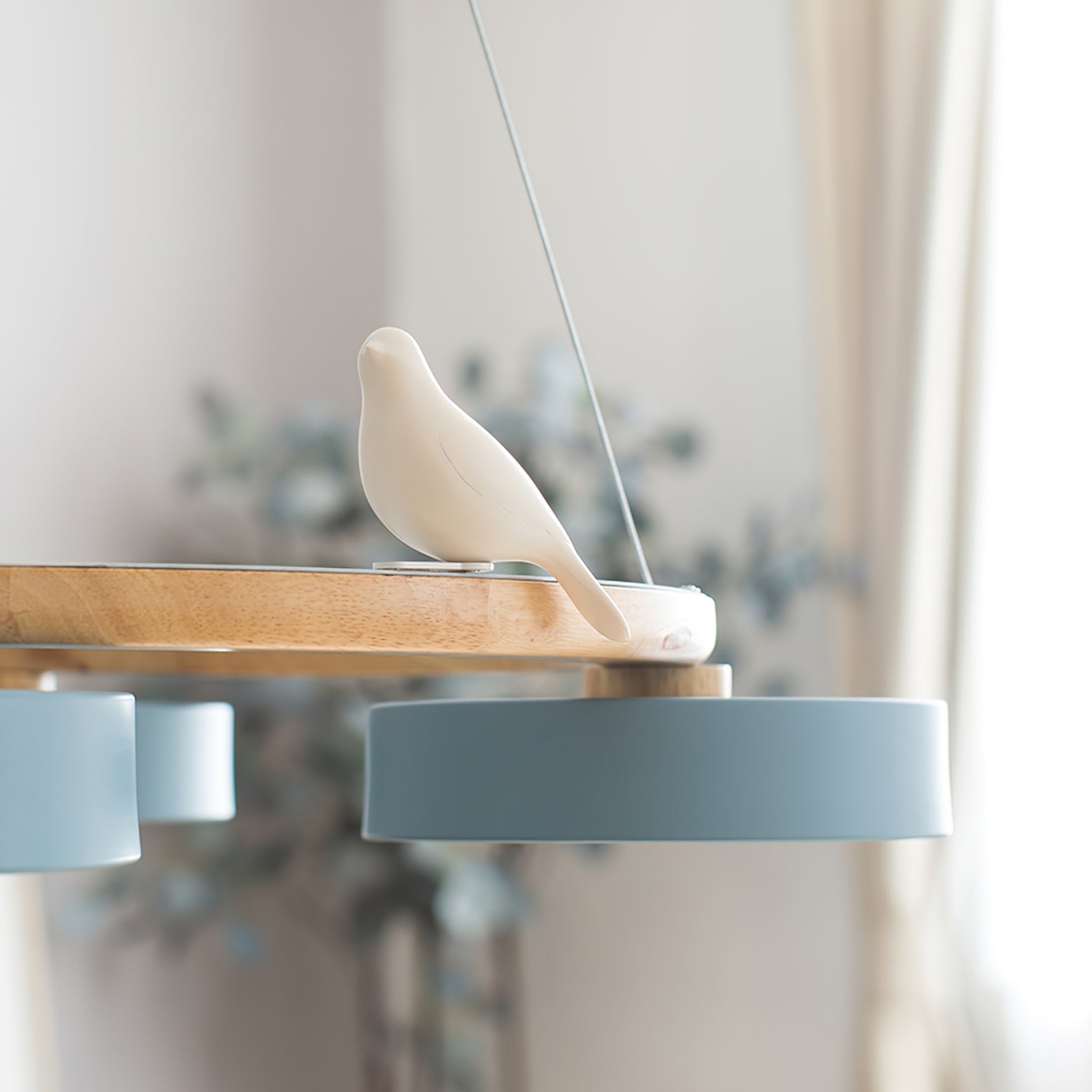 Sienna Bird Round Chandelier - Lumpaz