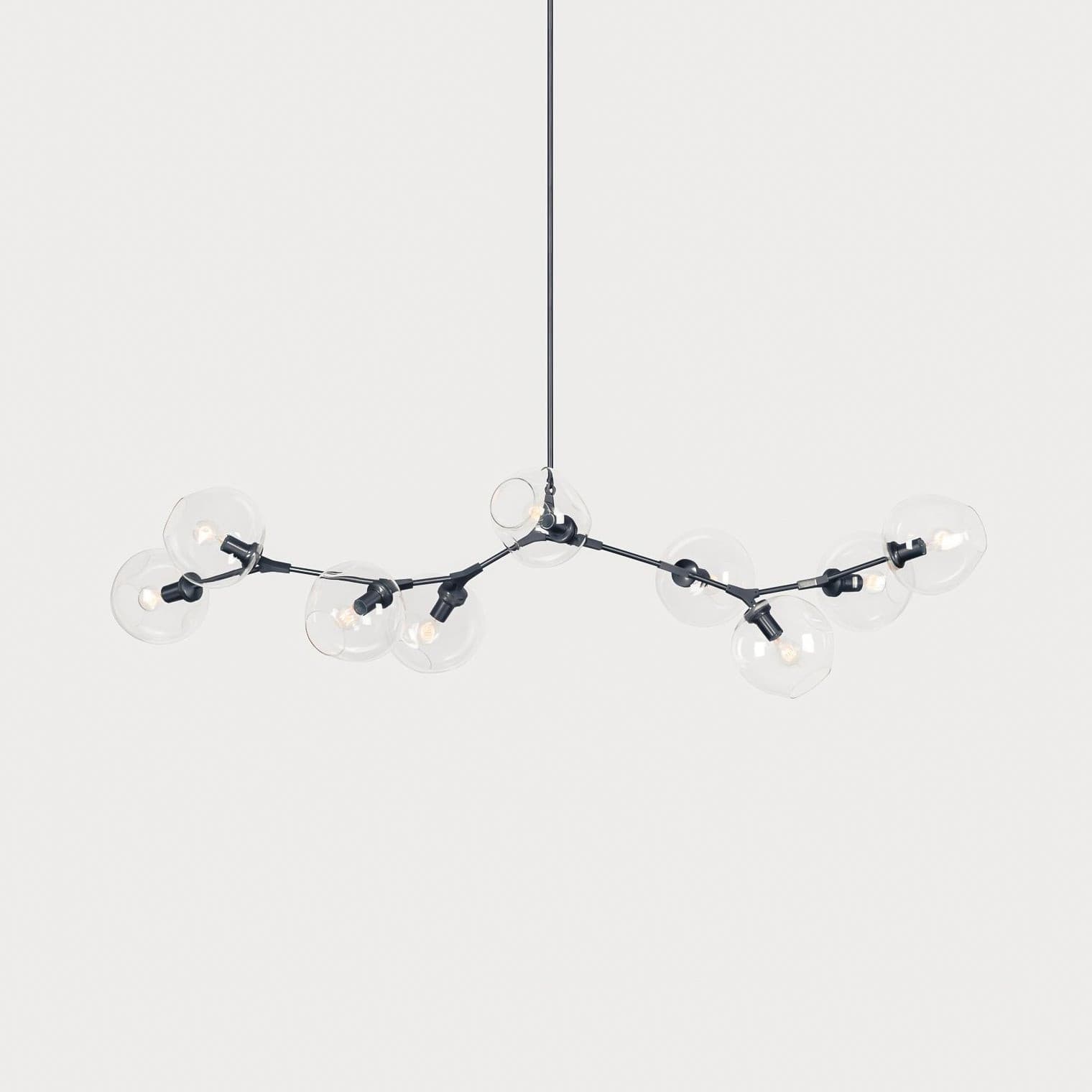 Perry Globe Horizontal Chandelier - Lumpaz