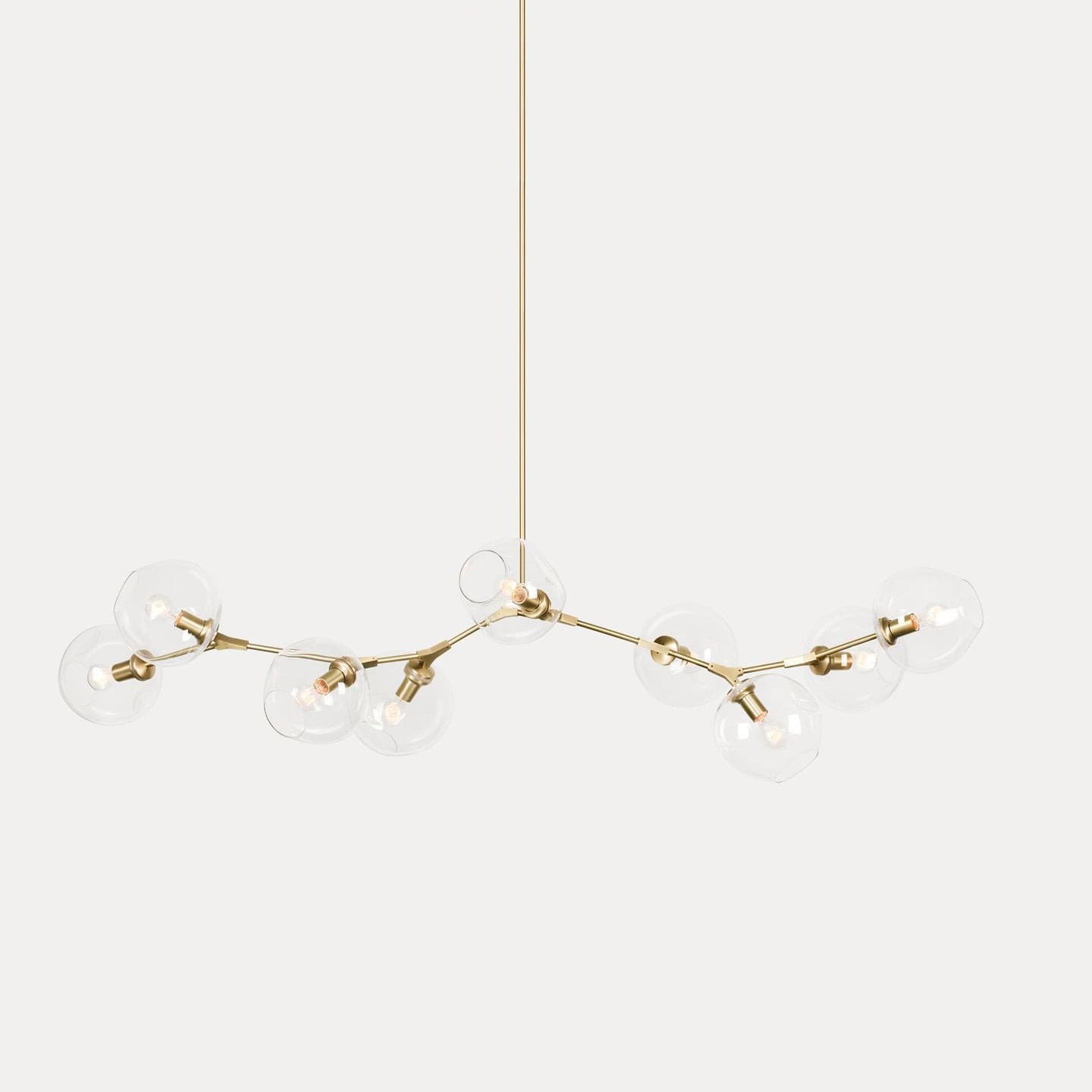 Perry Globe Horizontal Chandelier - Lumpaz