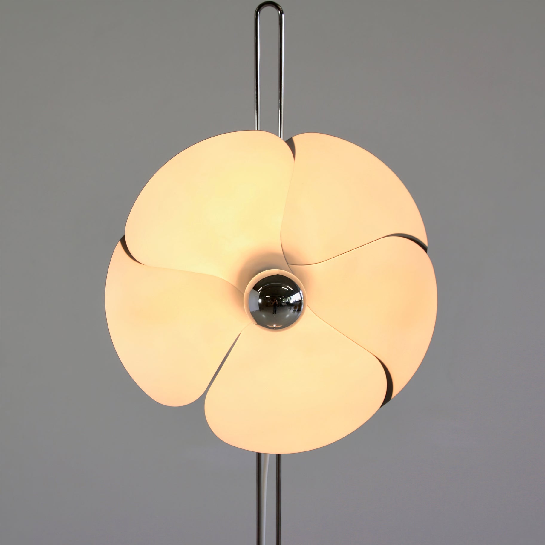 Flower Silver Floor Lamp - Lumpaz