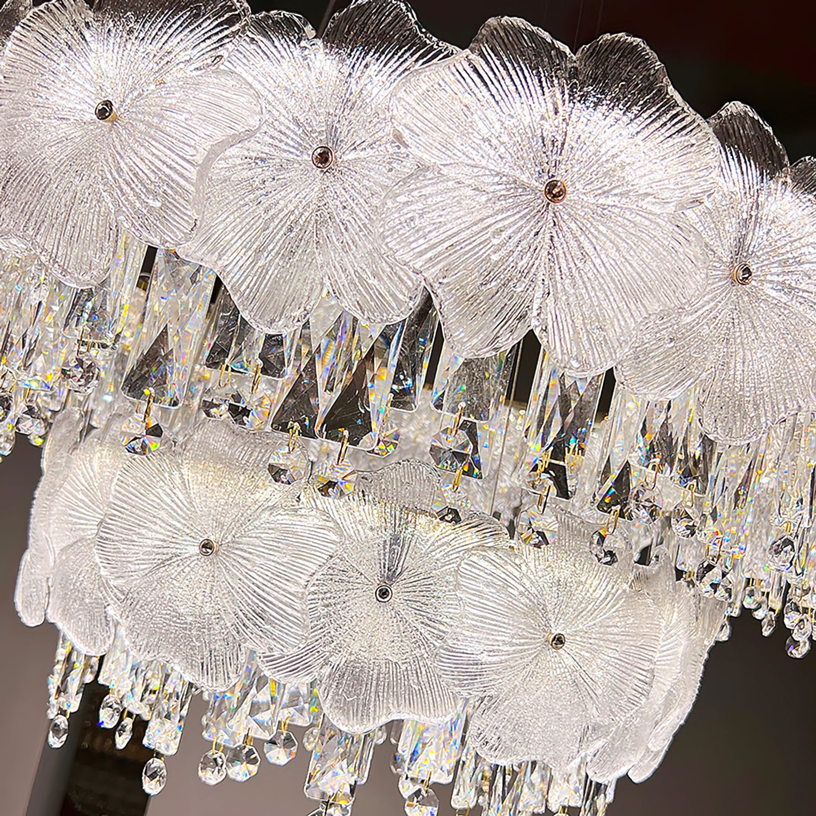 Atlas Crystal Chandelier - Lumpaz
