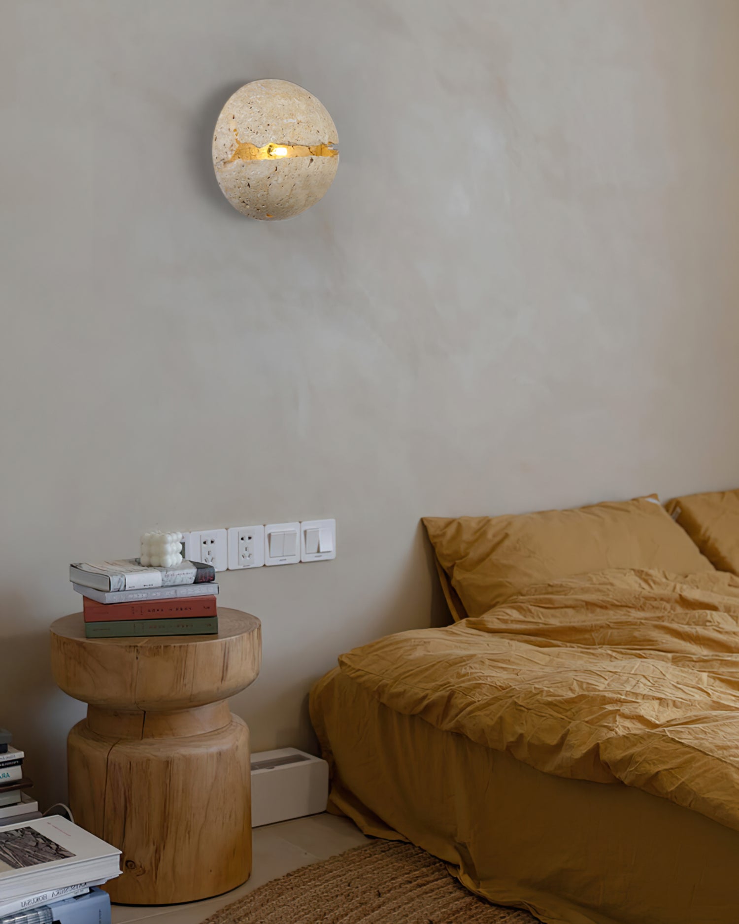 Round Crack Wall Lamp - Lumpaz