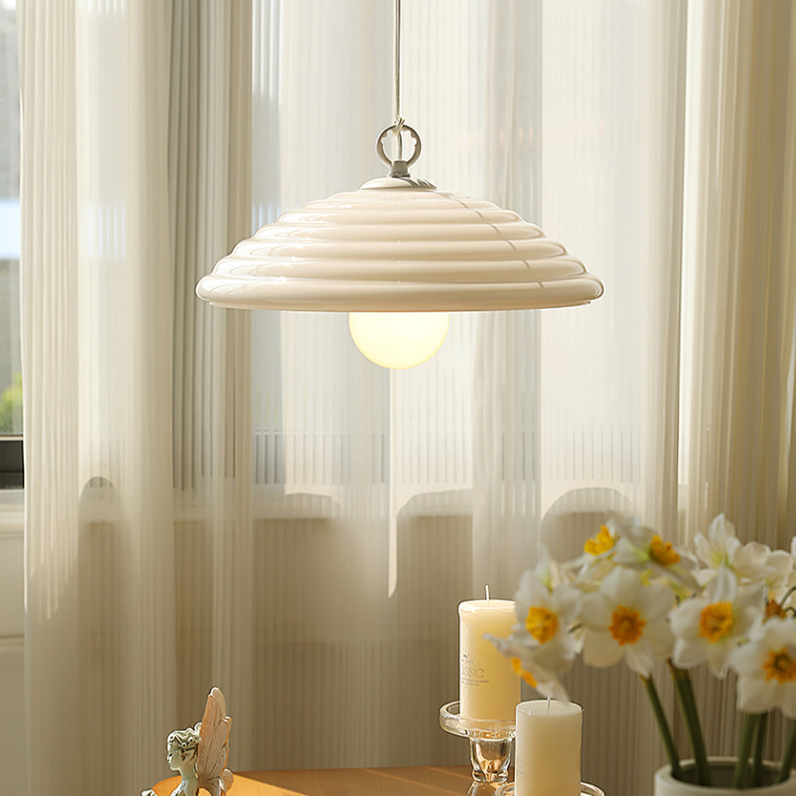 Wave Glass Pendant Lamp - Lumpaz