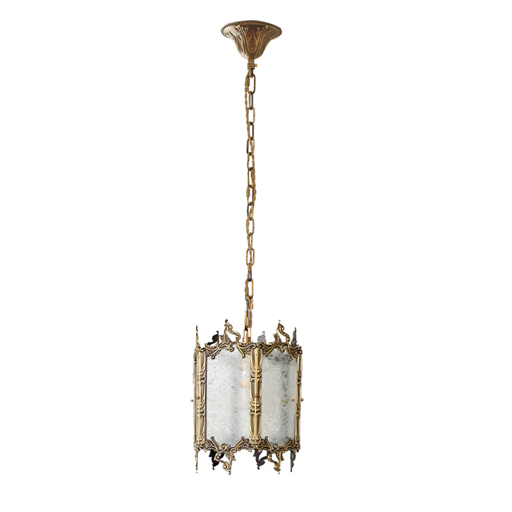 Gorgeous Brass Lantern Pendant Lamp - Lumpaz