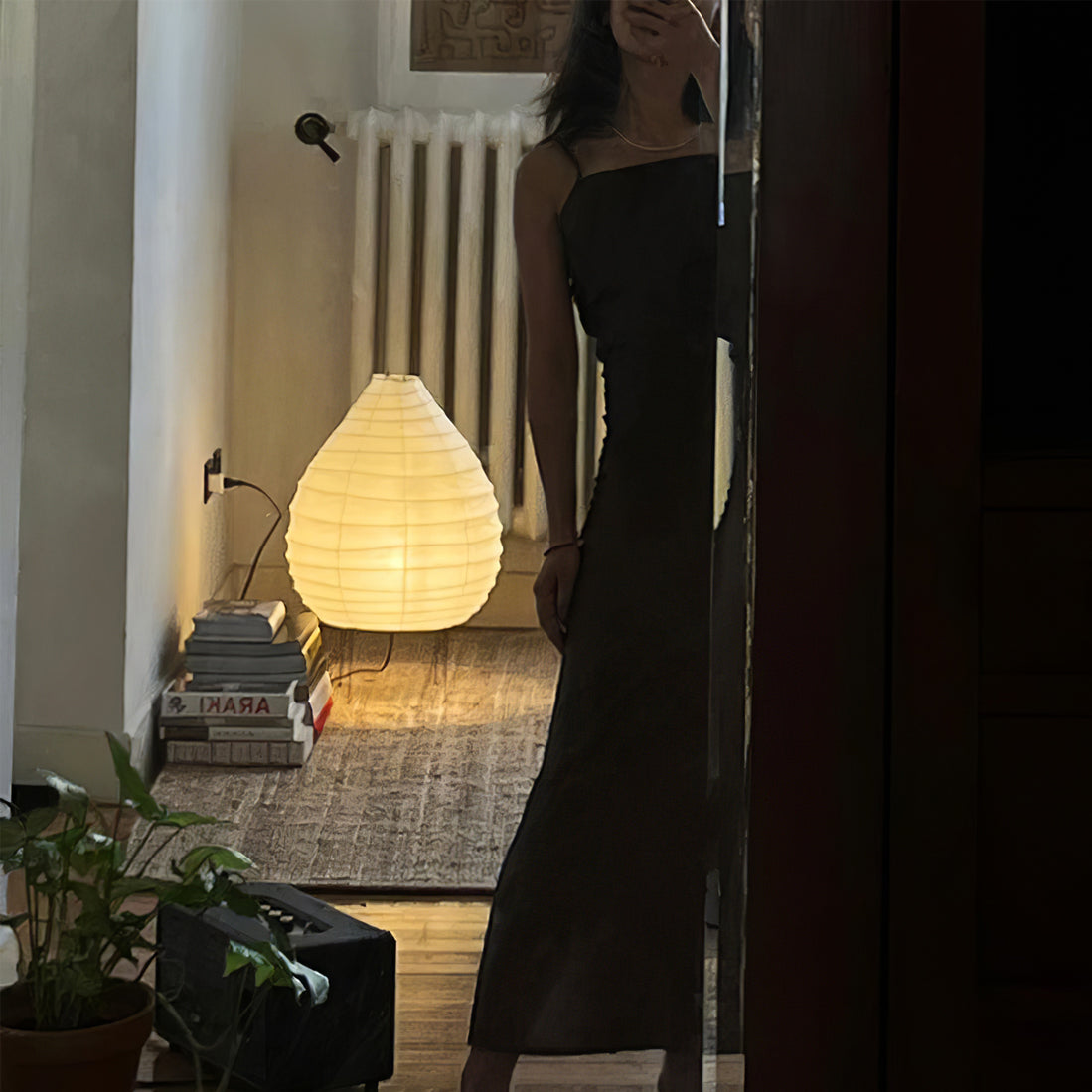 Washi Paper 22N Table Lamp - Lumpaz