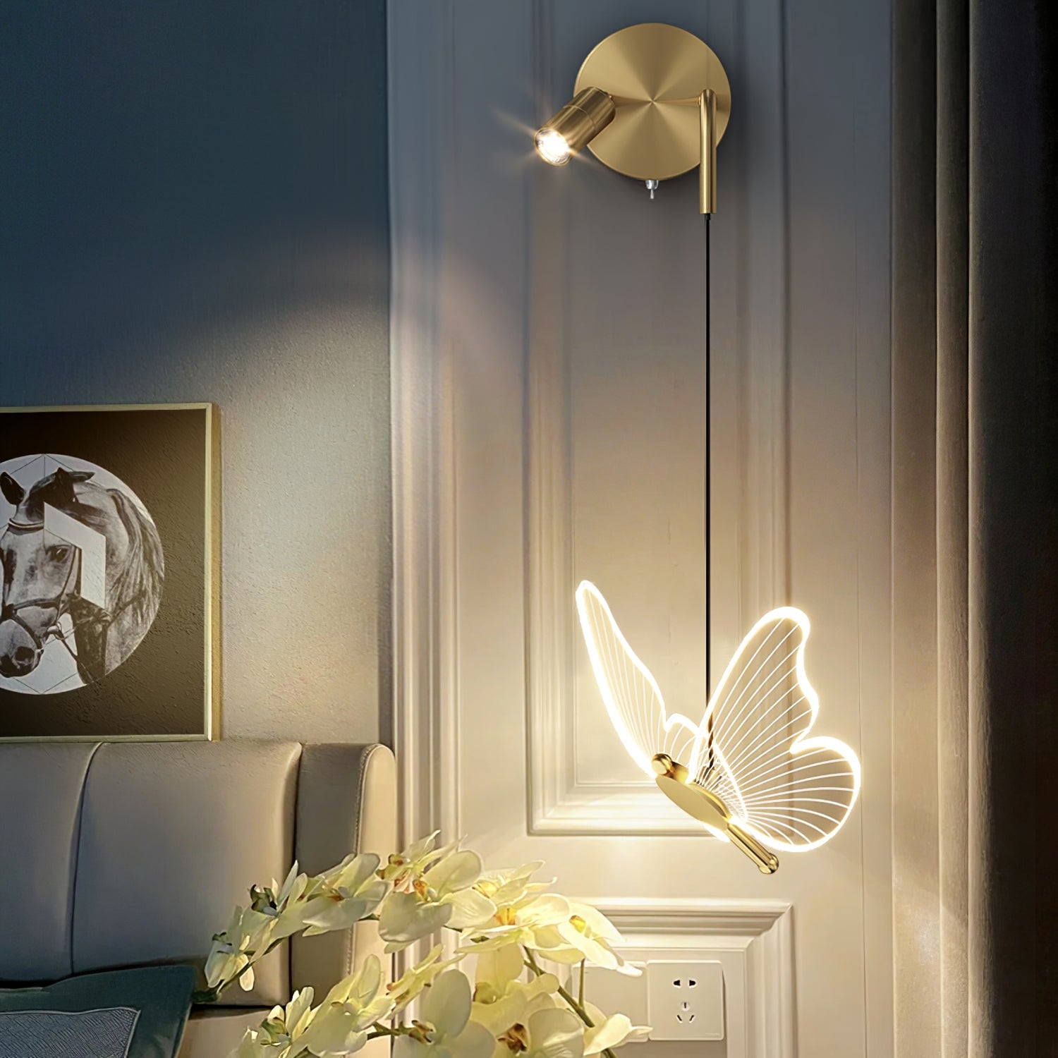 Butterfly Wall Lamp - Lumpaz