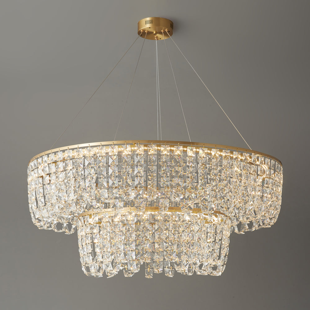 Emory Brass Chandelier - Lumpaz