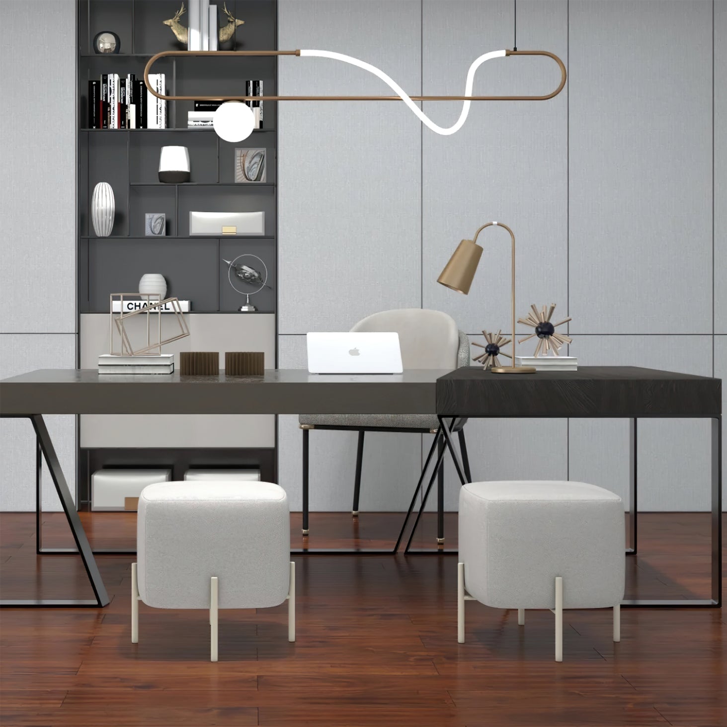 Kulgony Linear Chandelier - Lumpaz