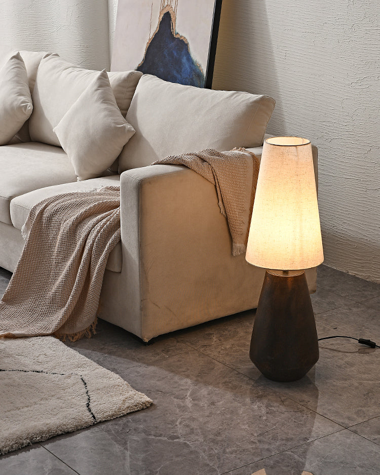 Ceramic Tapered Table Lamp - Lumpaz
