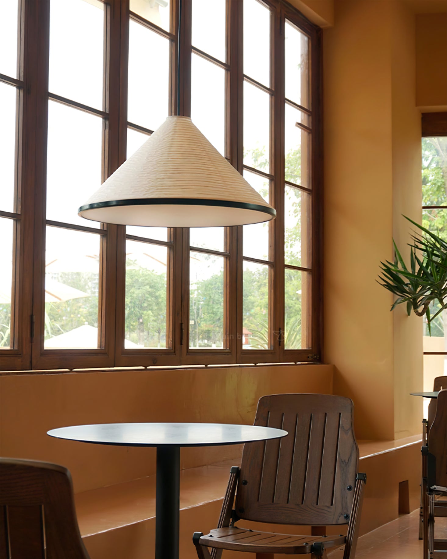 Cone Washi Pendant Light - Lumpaz