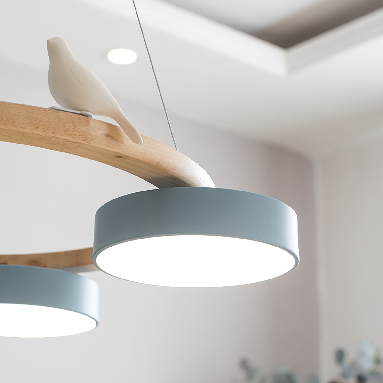 Sienna Bird Round Chandelier - Lumpaz