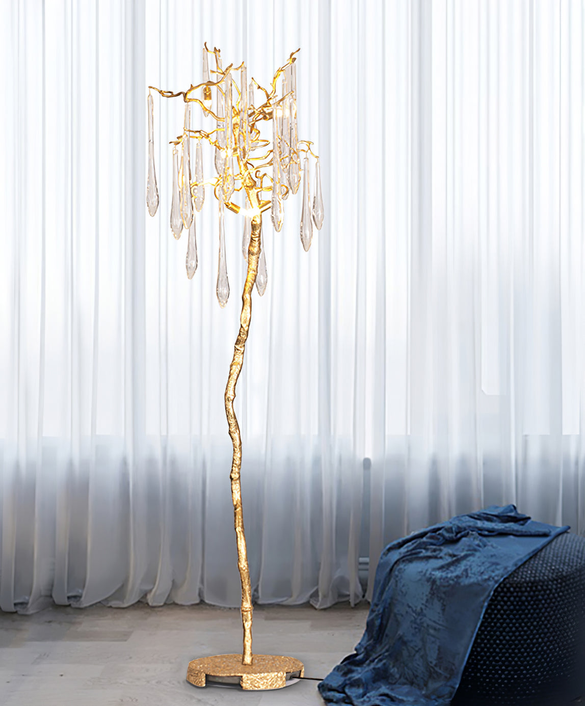 Aqua Babylonica Floor Lamp - Lumpaz