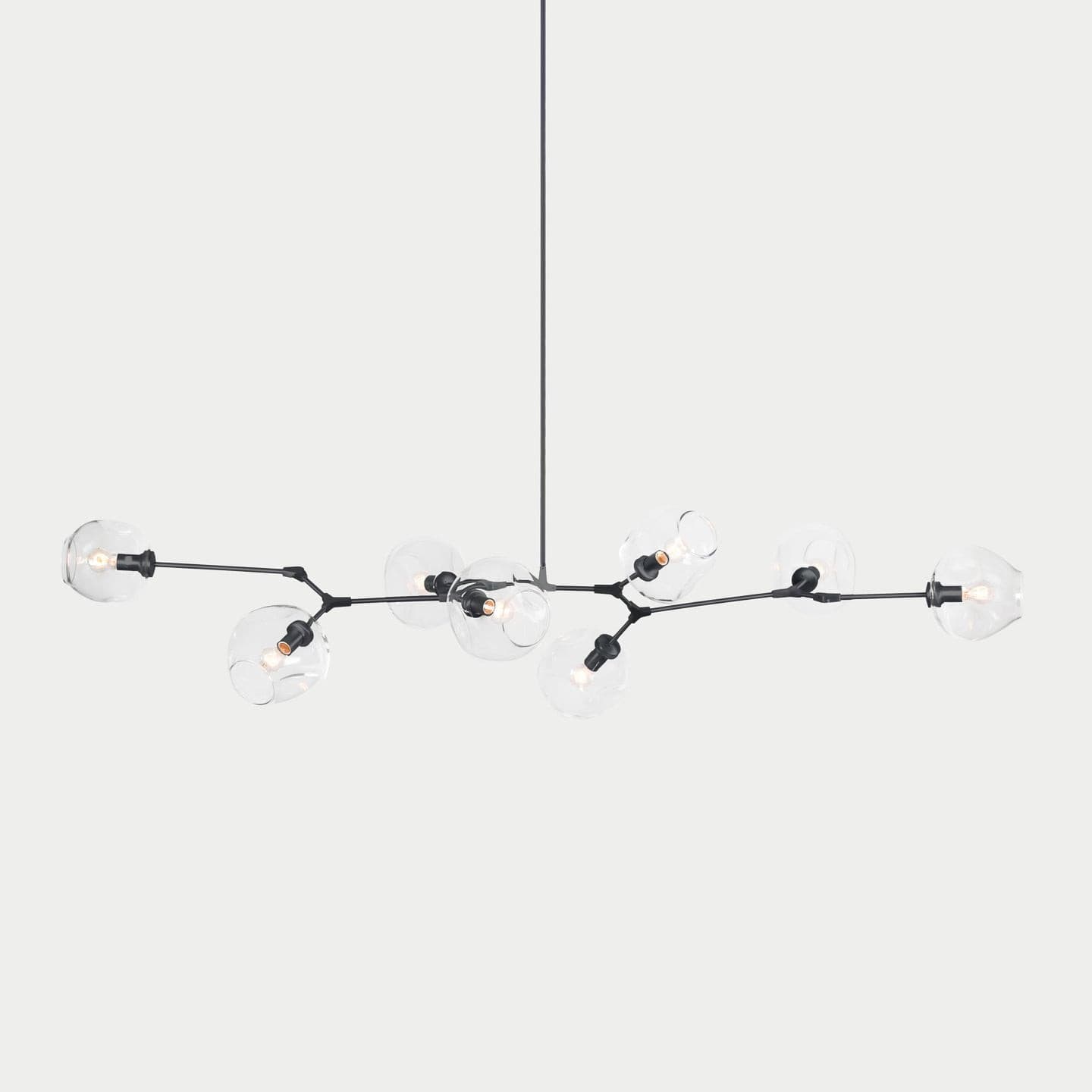 Perry Globe Horizontal Chandelier - Lumpaz