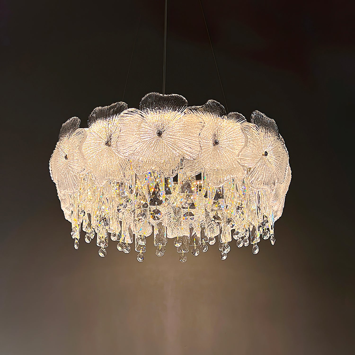 Atlas Crystal Chandelier - Lumpaz